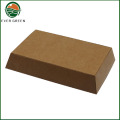 Plateau d&#39;emballage alimentaire en papier kraft brun jetable
